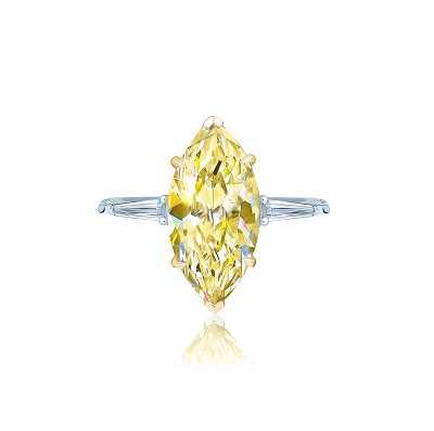 Gold 18K ring Marquise KOJEWELRY™ 5070