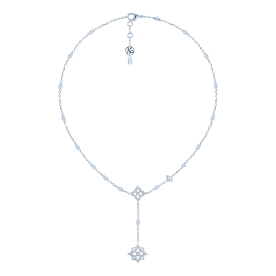 Necklace HYDRANGEA “Three Flowers” silver 925 KoJewelry 5193