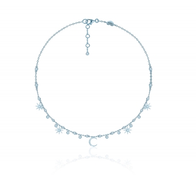 Necklace Star&Moon silver 925 KOJEWELRY™ 62500