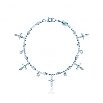 Bracelet Cross  silver 925 KOJEWELRY™ 63200
