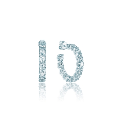 Earrings Eternity silver 925 KOJEWELRY™ 610192
